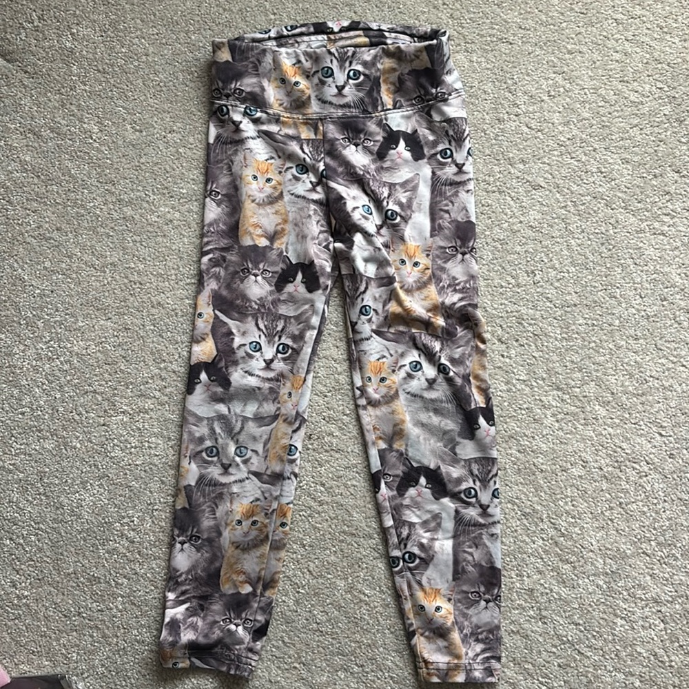 Justice kitten pants
